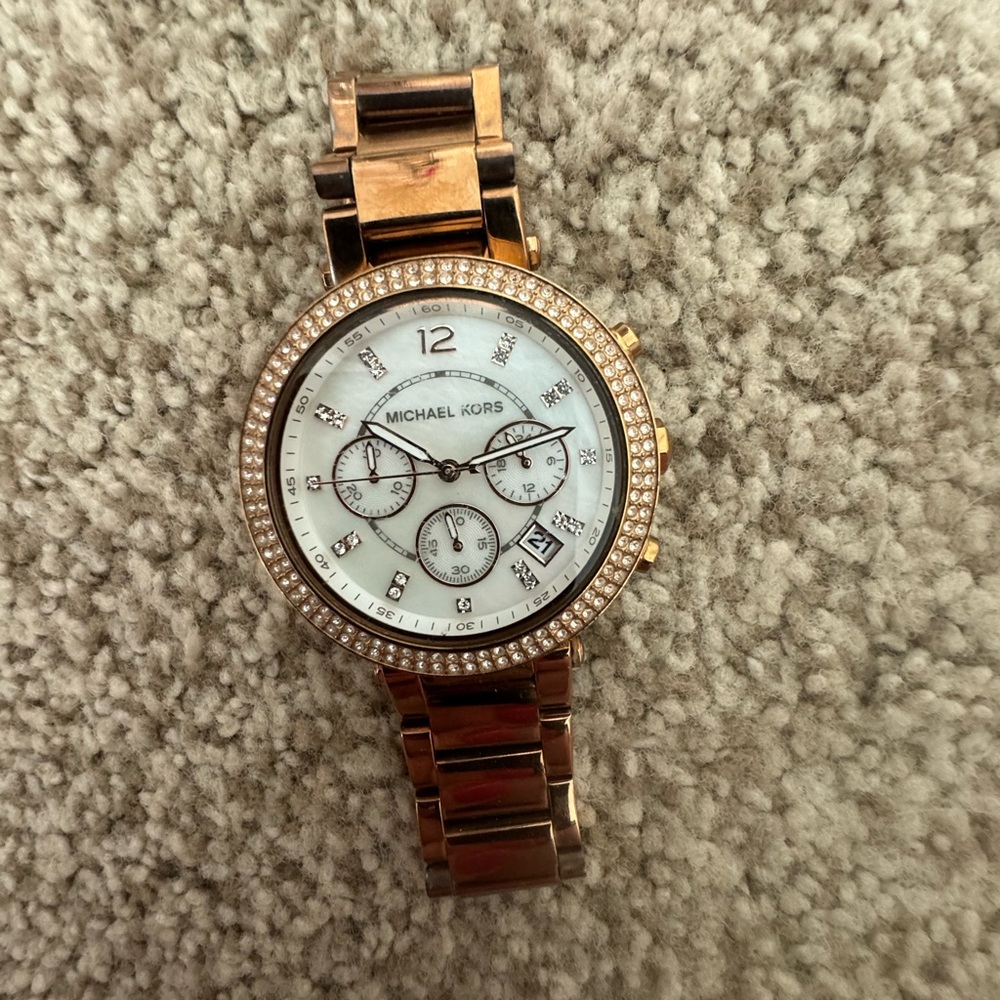 Michael Kors Rose Gold Watch